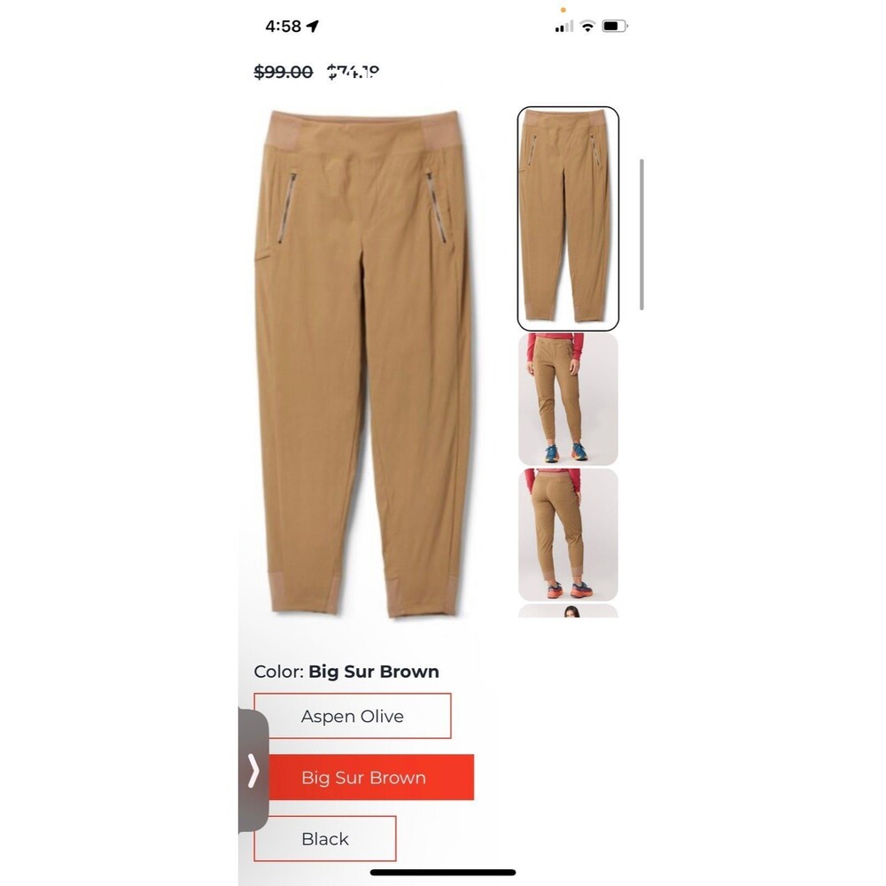 Athleta trekkie north jogger pants size women’s 18
